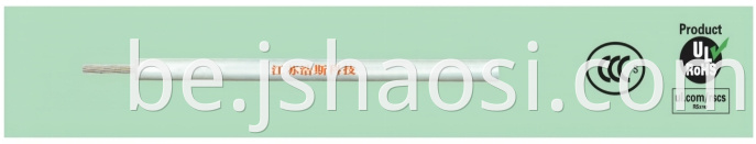 Silicone rubber insulation cable